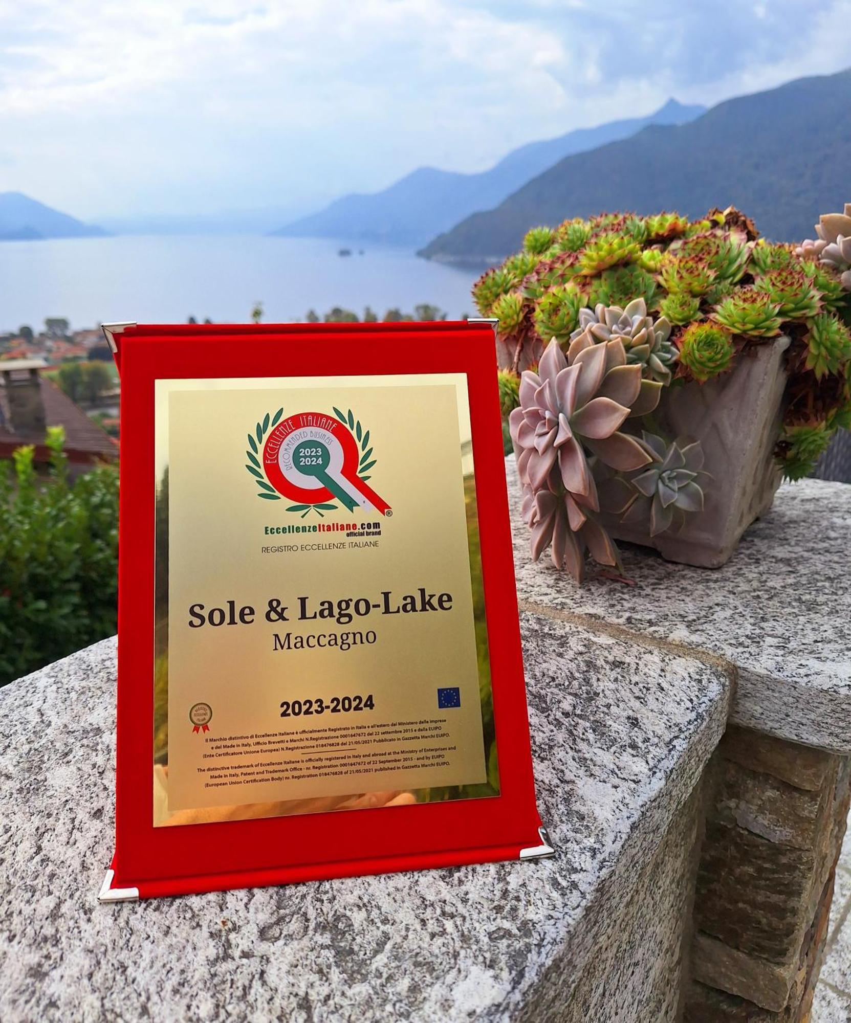 Sole & Lago-Lake Maccagno Экстерьер фото
